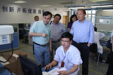 濟南市知識產(chǎn)權(quán)局李海波局長一行來神戎公司調(diào)研指導(dǎo)工作